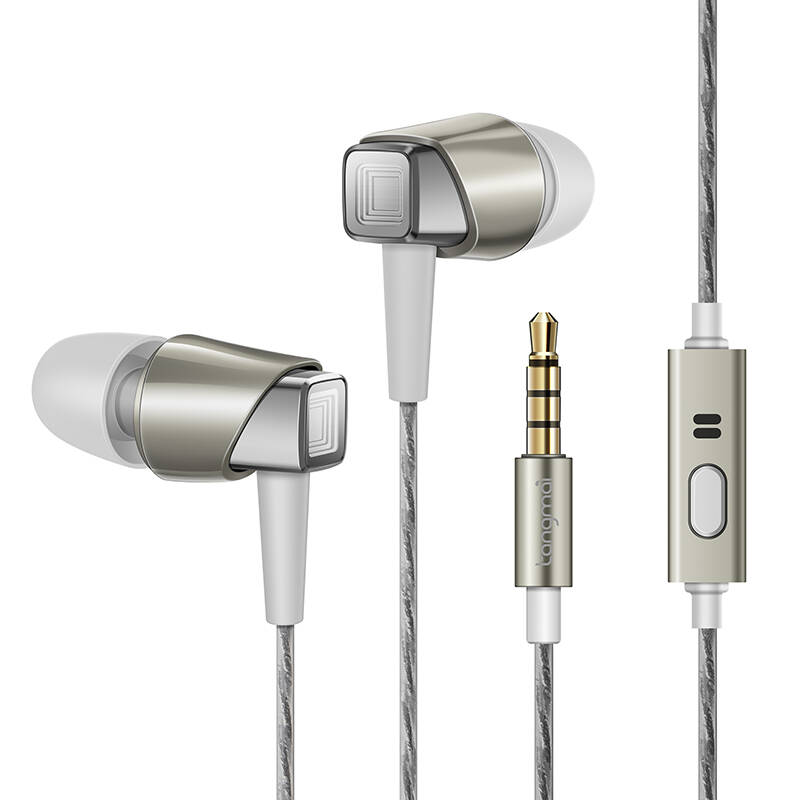 唐麦F3声囊耳机入耳式耳机重低音带麦线控耳