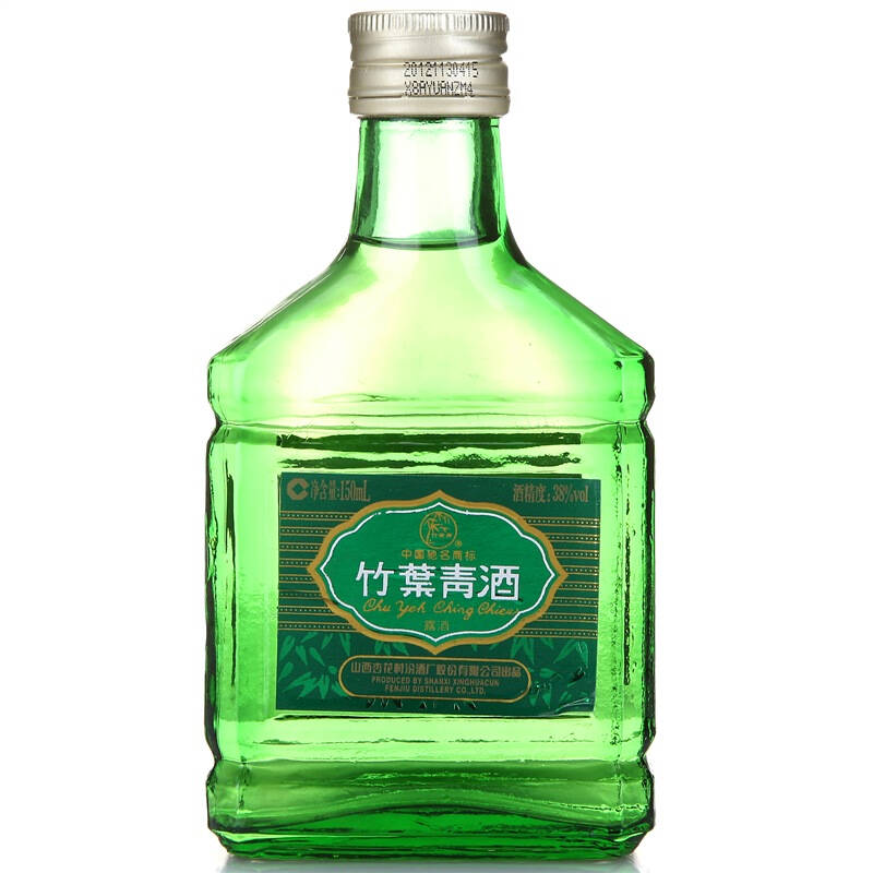 竹叶青 玻瓶 38度150ml 京东自营