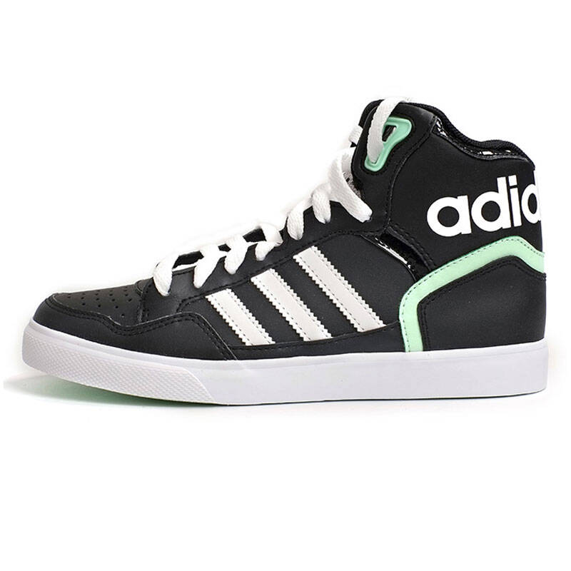 阿迪达斯adidas女鞋新款三叶草高帮板鞋休闲鞋 s75003图片