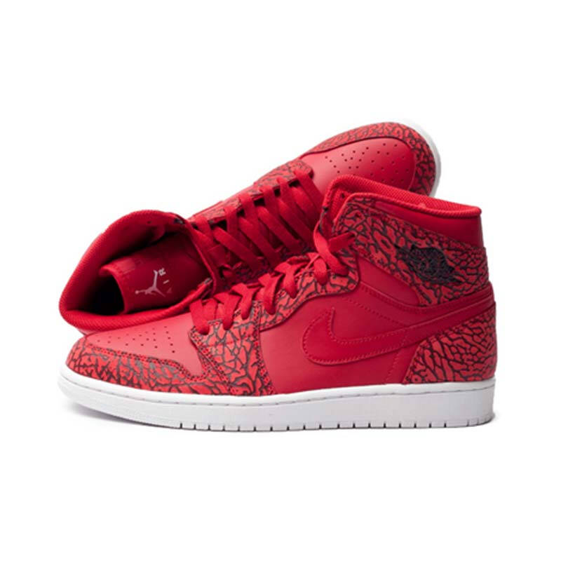 nike jordan 1 retro high aj1 9孔爆裂纹 男款篮球鞋