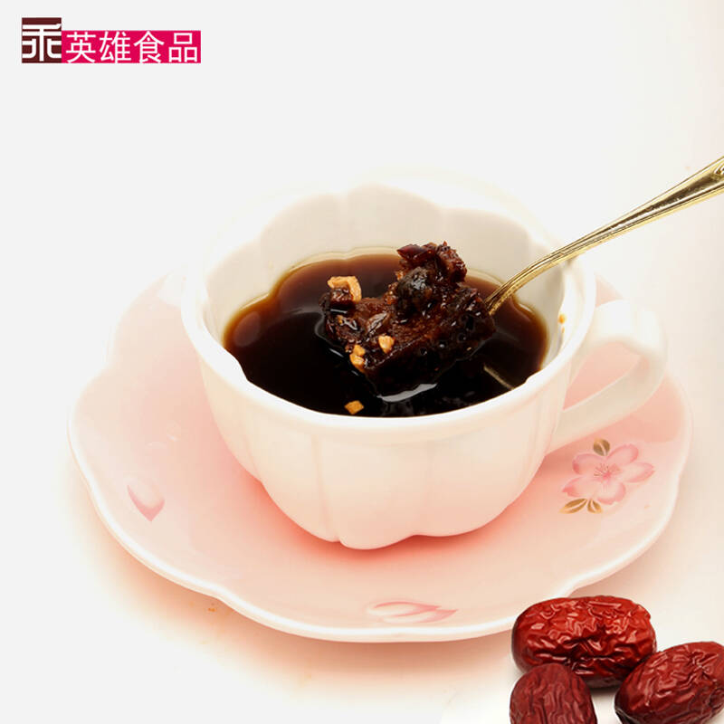 乖英雄黑糖姜母茶16颗480g 台湾黑糖姜茶进口红糖老姜