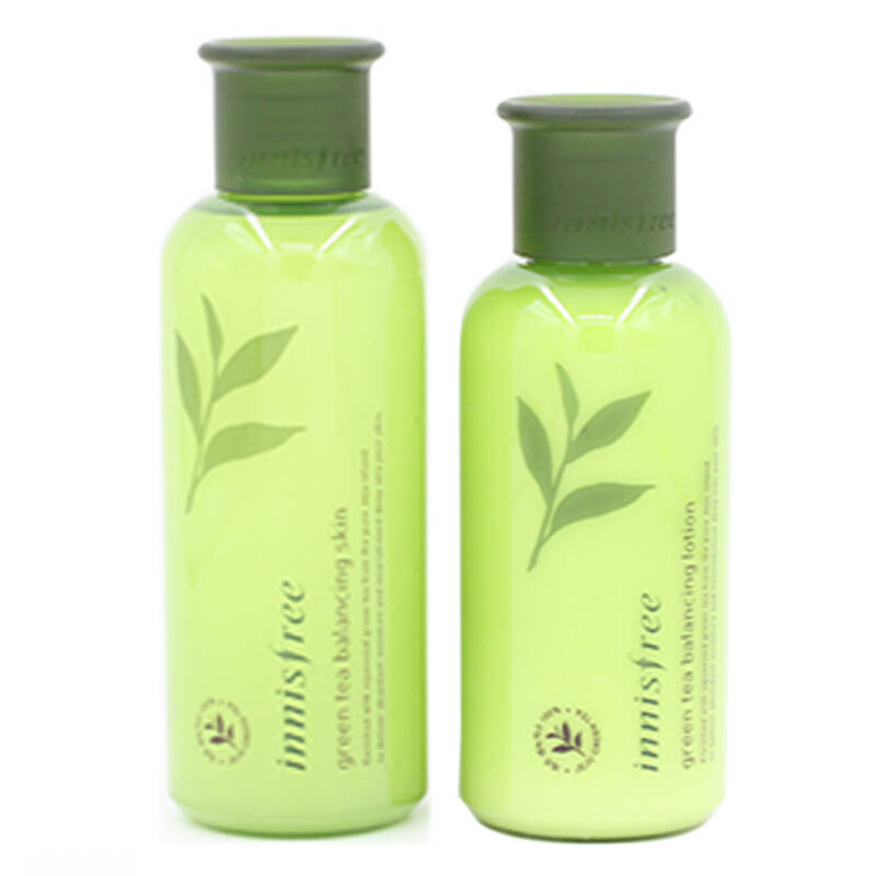 innisfree悦诗风吟绿茶精萃系列 水200ml 乳160ml套装