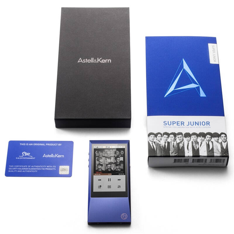 艾利和(iriver)astell&kern super junior x ak jr hifi便携播放器