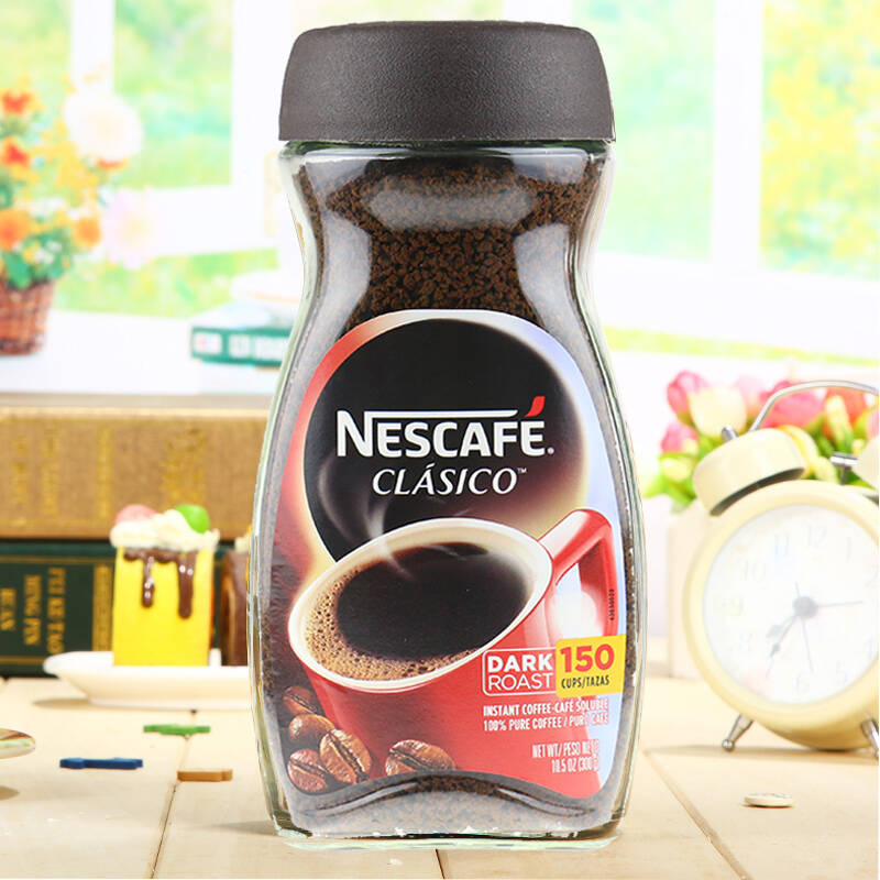 nestle/雀巢咖啡 美国原装进口无糖咖啡 雀巢经典速溶