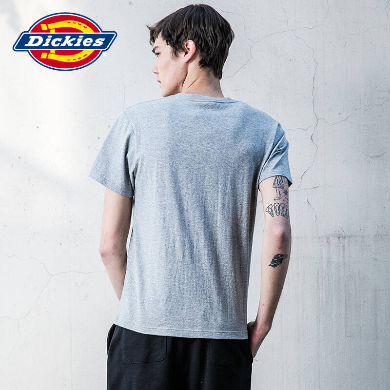 dickies2016夏季新款男装全棉时尚短袖t恤161m30wd65