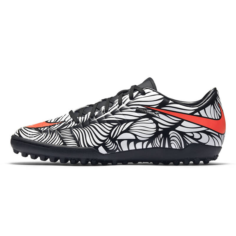 耐克nike hypervenom phade ii tf 内马尔毒蜂 男款碎钉足球鞋 820108