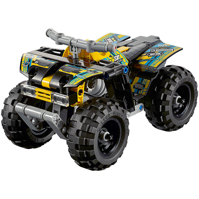 乐高(lego)technic 机械组 车载式吊车42031 四轮越野摩托车42034
