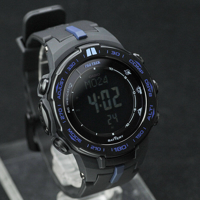 卡西欧(casio)手表protrek系列 太阳能电波第三代感应
