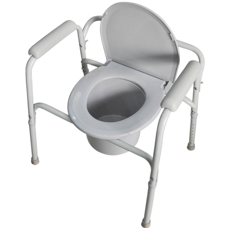 鱼跃 坐厕椅高度调节老人坐便椅孕妇坐便器h020b 可移动马桶