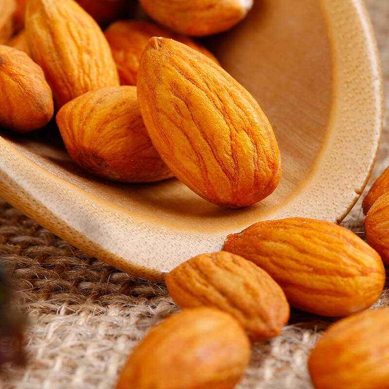 切糕王子 新疆特产盐焗巴旦木仁210g 扁桃仁无壳办公室零食 - 京东