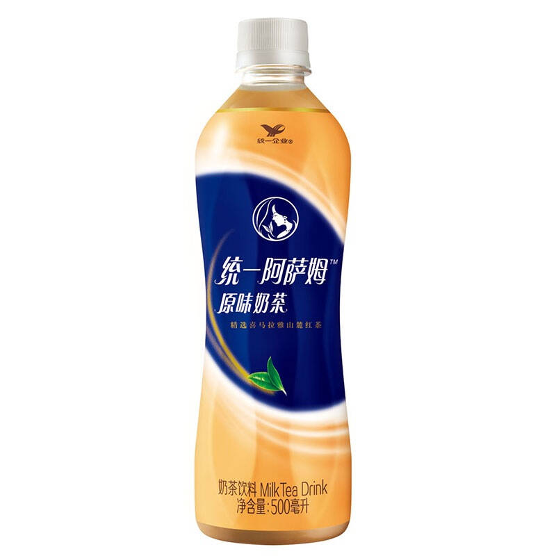 【京东超市】统一 阿萨姆奶茶500ml*15瓶 整箱