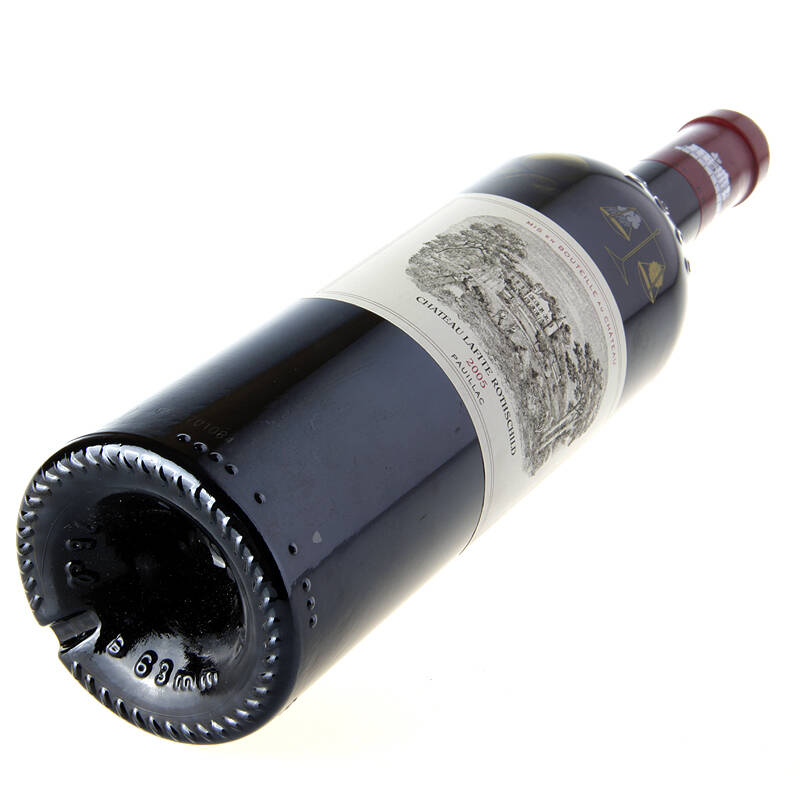 法国进口红酒 拉菲(lafite)普伊勒aoc 拉菲古堡干红葡萄酒2005年 750