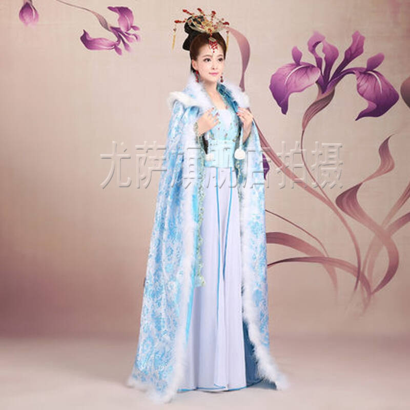 古装服装女装仙女唐朝古代汉服演出服舞蹈襦裙公主贵妃古典舞唐装