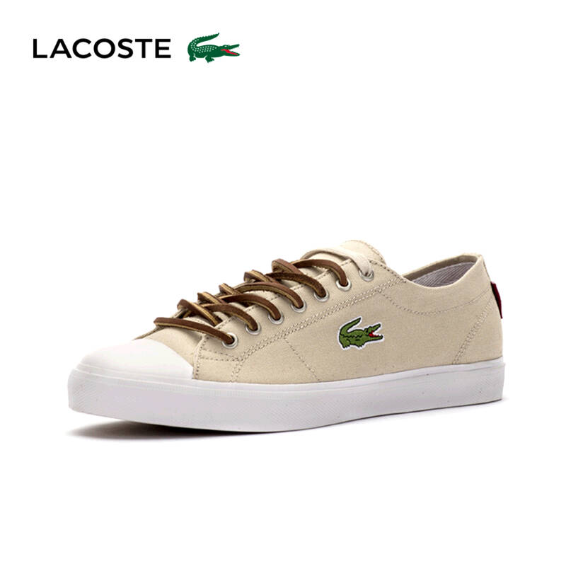 lacoste/法国鳄鱼男鞋 低帮休闲帆布鞋 marcel chunky