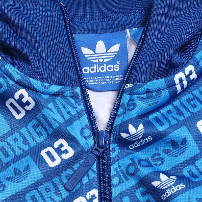 adidas阿迪三叶草2016年新款男子三叶草系列针织外套ao0558 蓝色 xxl