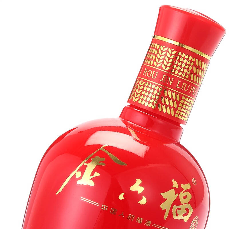 【京东超市】金六福 喜结良缘52度整箱装500ml*6