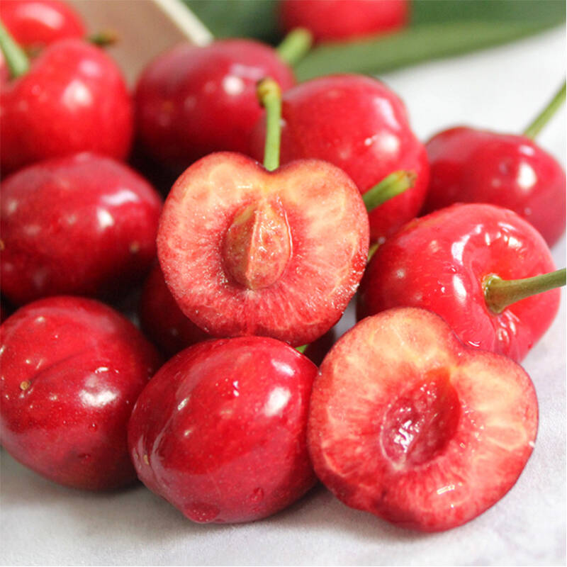 山东露天樱桃 现货 新鲜水果中果实惠装 1.5kg