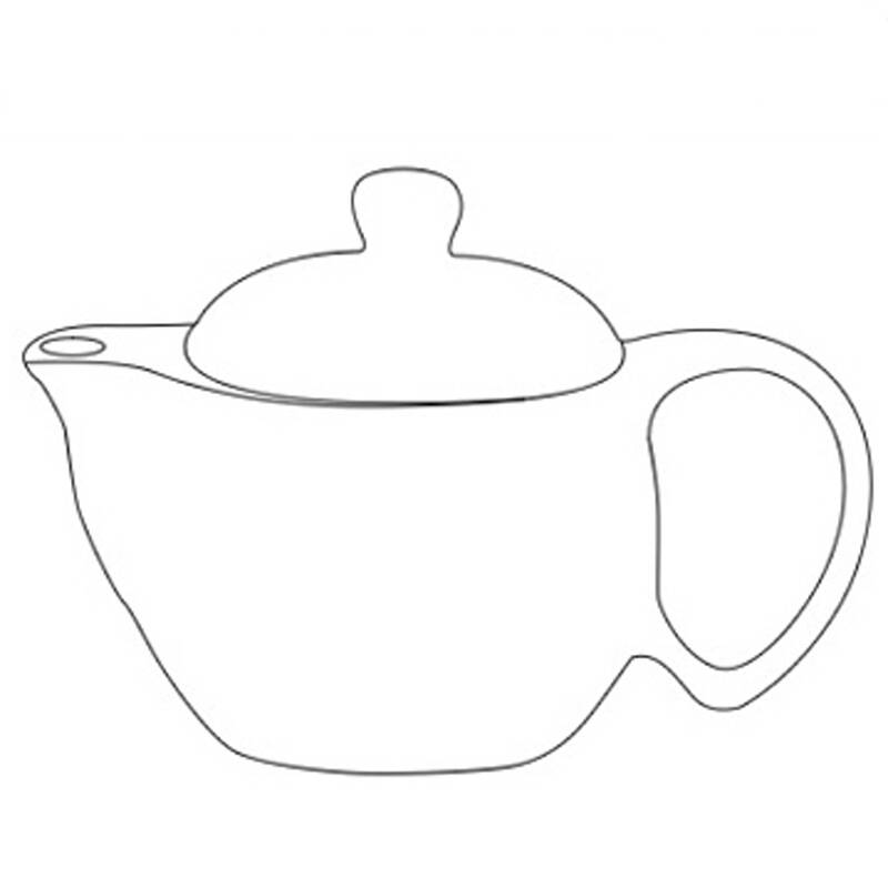 云品家居 茶具套装 双层陶瓷功夫茶具套装带茶盘隔热茶杯 桃花瓷茶盘