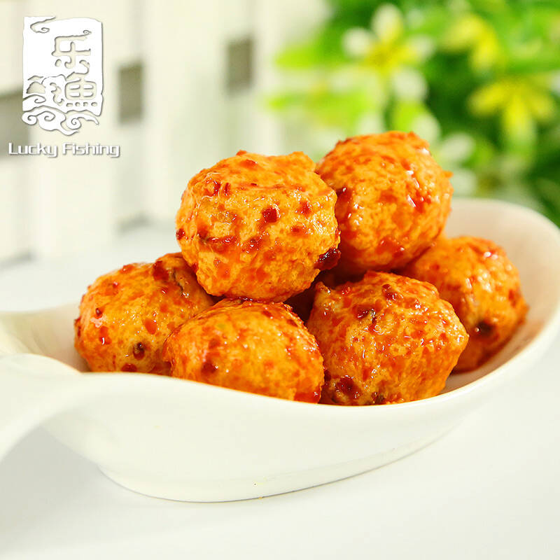 乐渔丸类混合包海鲜墨鱼丸章鱼丸组合装280g