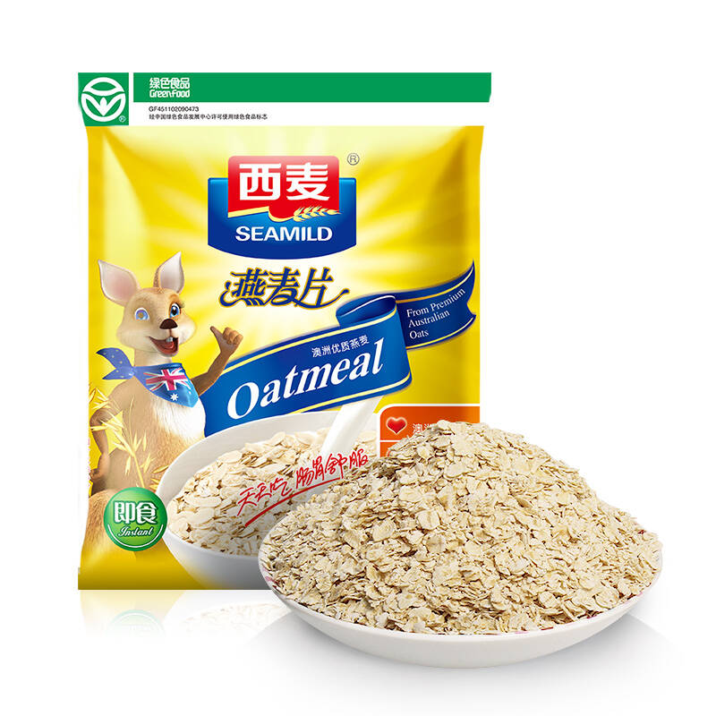 【京东超市】西麦 即食燕麦片700g