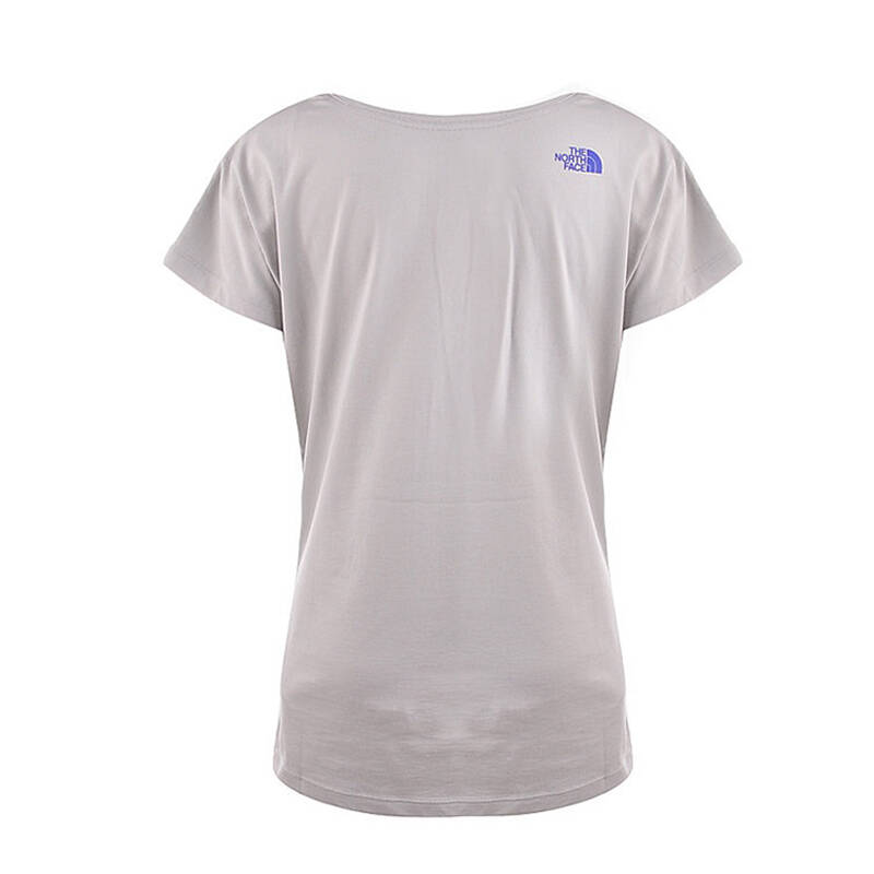 北面(the north face)女短袖t恤a4dn a0m银白色 m(155/80a)