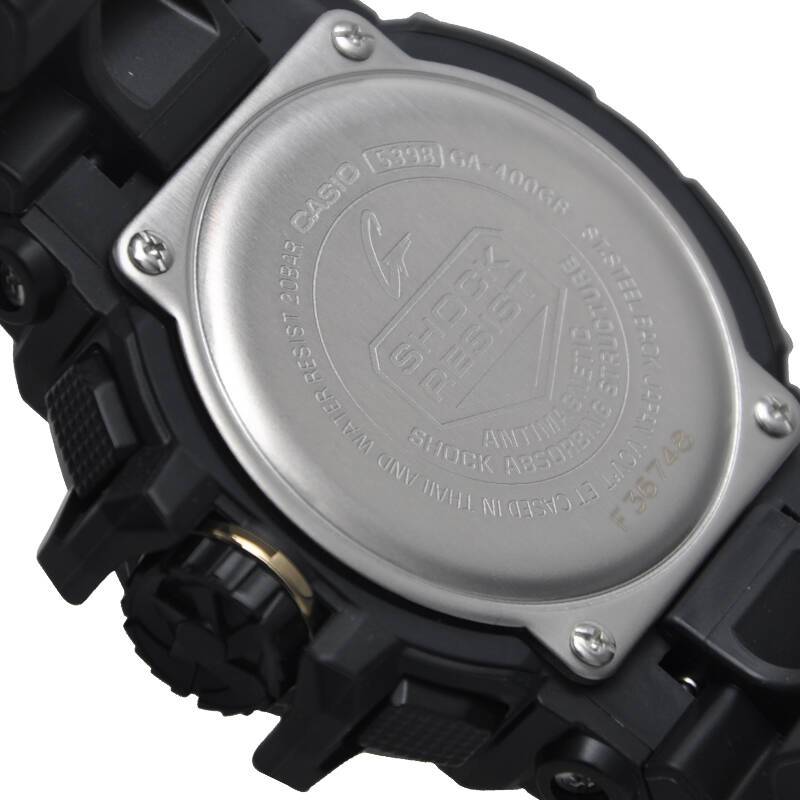 卡西欧ga400功能详解,卡西欧gba-400 卡西欧(casio)手表 g-shock系列ga旋转表冠防水运动男表ga-400gb-1a9