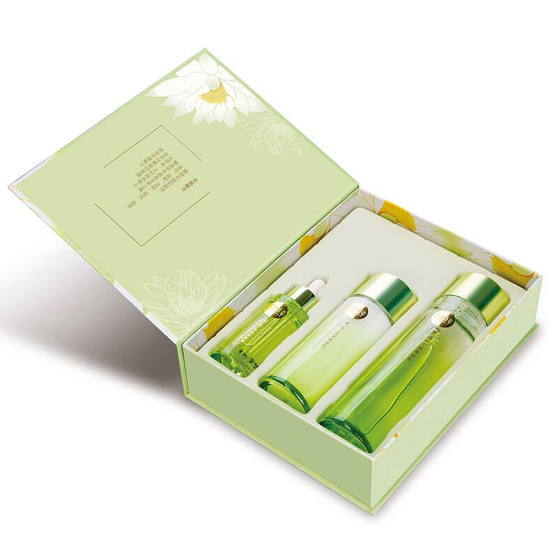 【京东超市】相宜本草(inoherb)睡莲滢泽保湿三件套礼盒(保湿水150ml