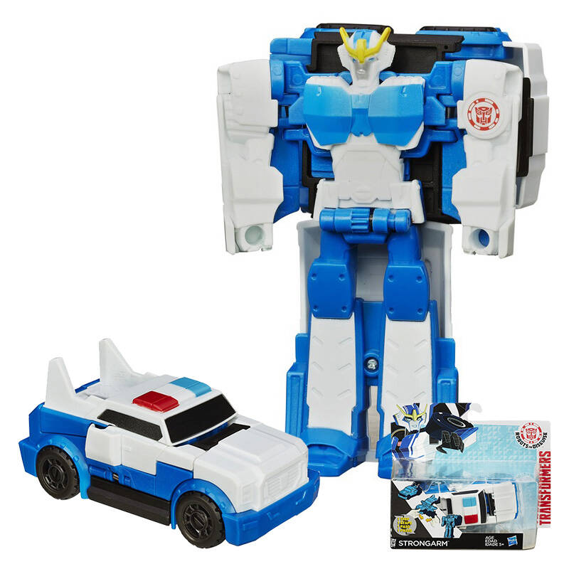 (hasbro)变形金刚 领袖的挑战 (transfomers) 一步变形系列 玩具 铁腕