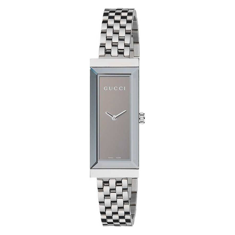 gucci手表真假对比,gucci手表真假鉴定图解 古驰(gucci)手表 g-frame系列石英女表ya127501