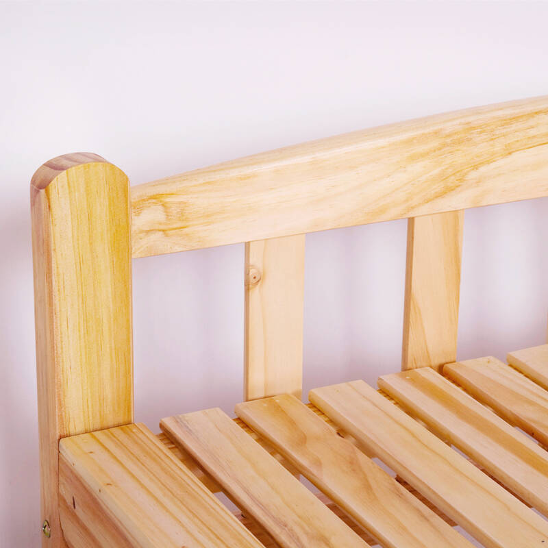 珍昂 实木床单人床折叠床松木床简易床类宿舍木板床儿童床 单头1米2