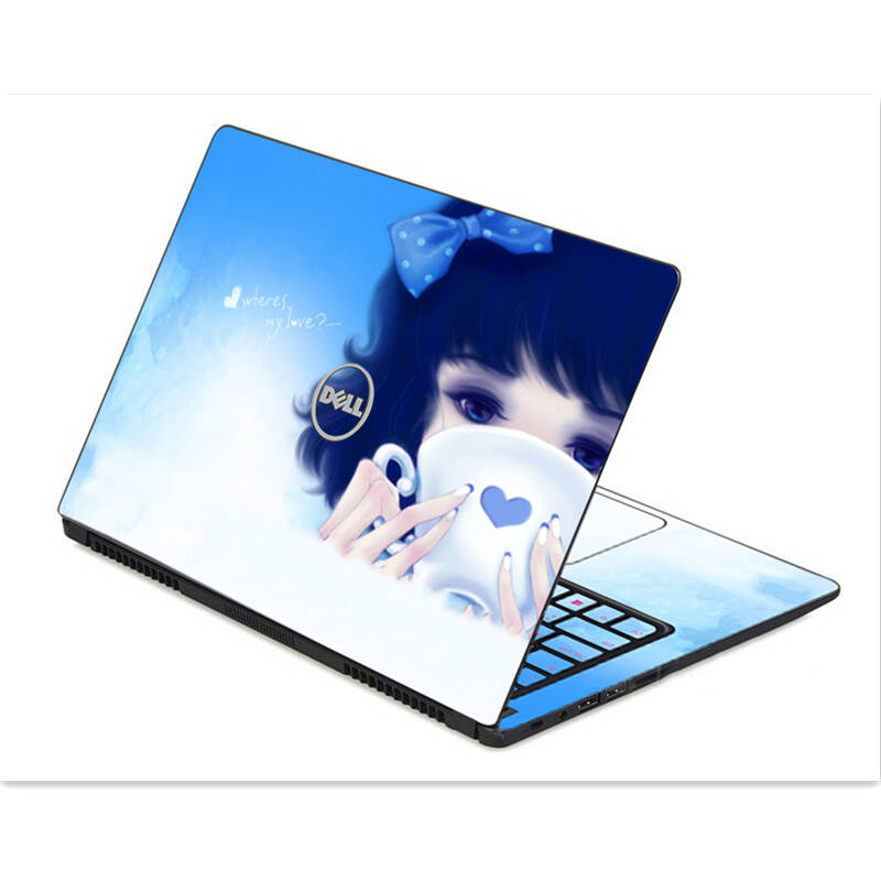 0英寸娱乐轻薄本笔记本电脑炫彩色外壳保护贴膜 魔兽世界 abc 键盘贴
