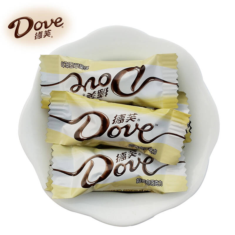 德芙dove 奶香白巧克力 500克婚庆喜糖