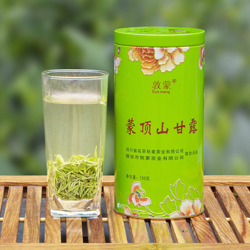 2019新茶春茶 敦蒙蒙顶甘露 碧螺春类 明前绿茶茶叶 双罐装300g