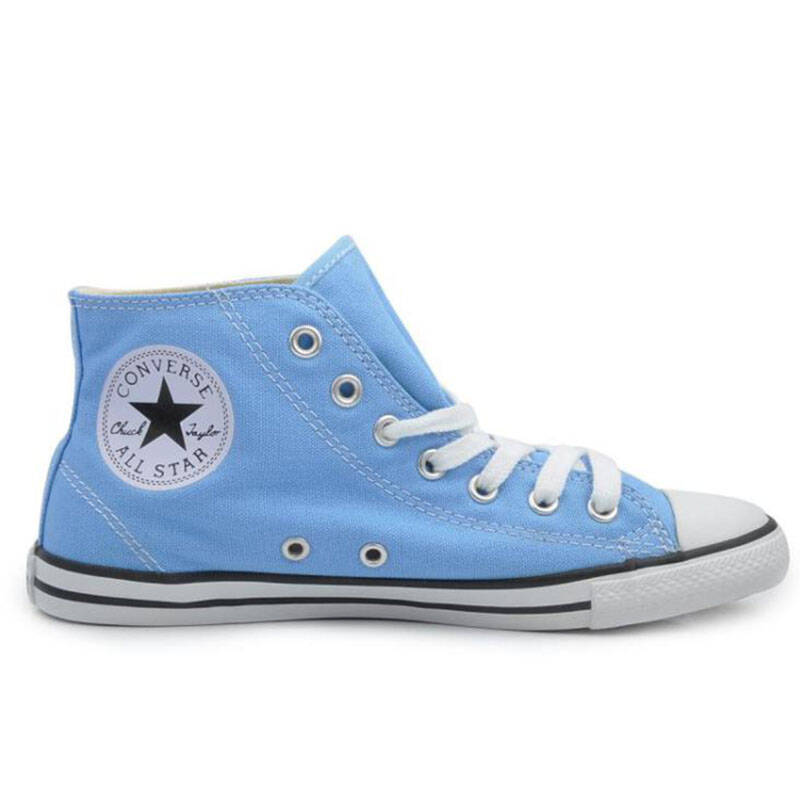 匡威(converse)cs548727 女鞋all star高帮休闲帆布鞋 蓝色 39