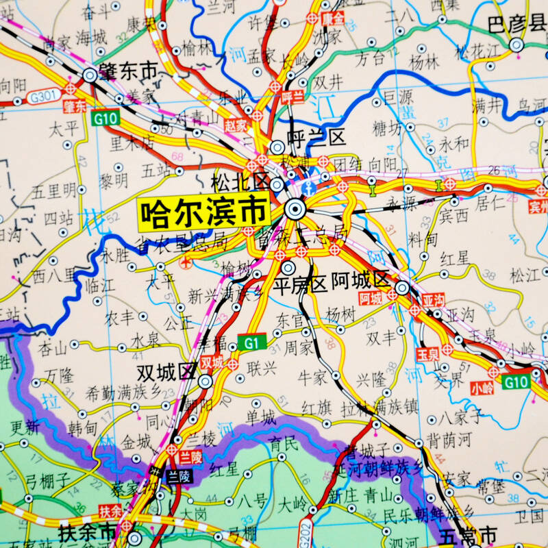 东北地区交通全图 东北三省地图 1.图片