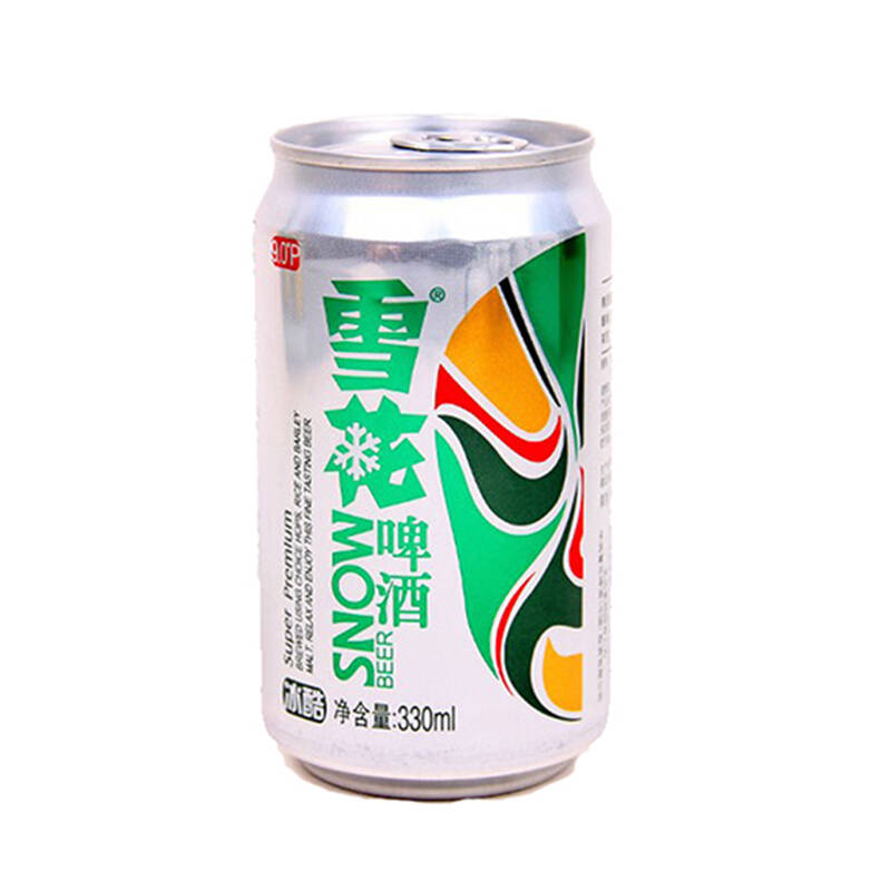 自营 【京东超市】雪花啤酒(snowbeer) 冰酷330ml*24听 整箱装