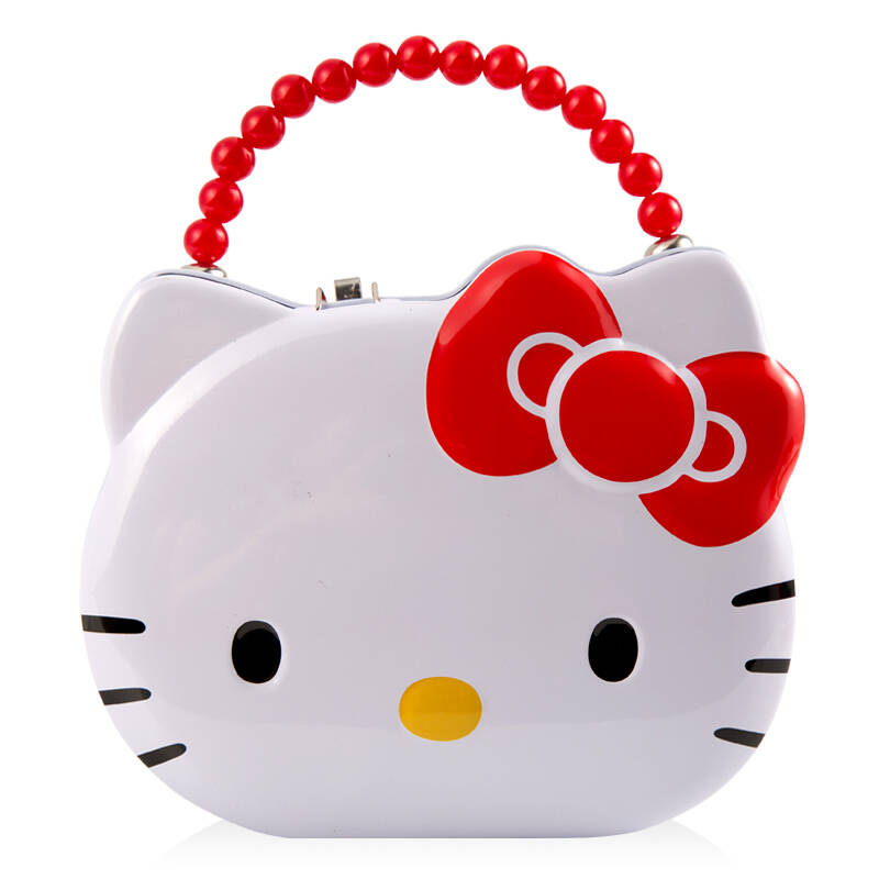 闪购自营 hello kitty 儿童玩具 手提储钱罐凯蒂猫可爱卡通猫头造型小