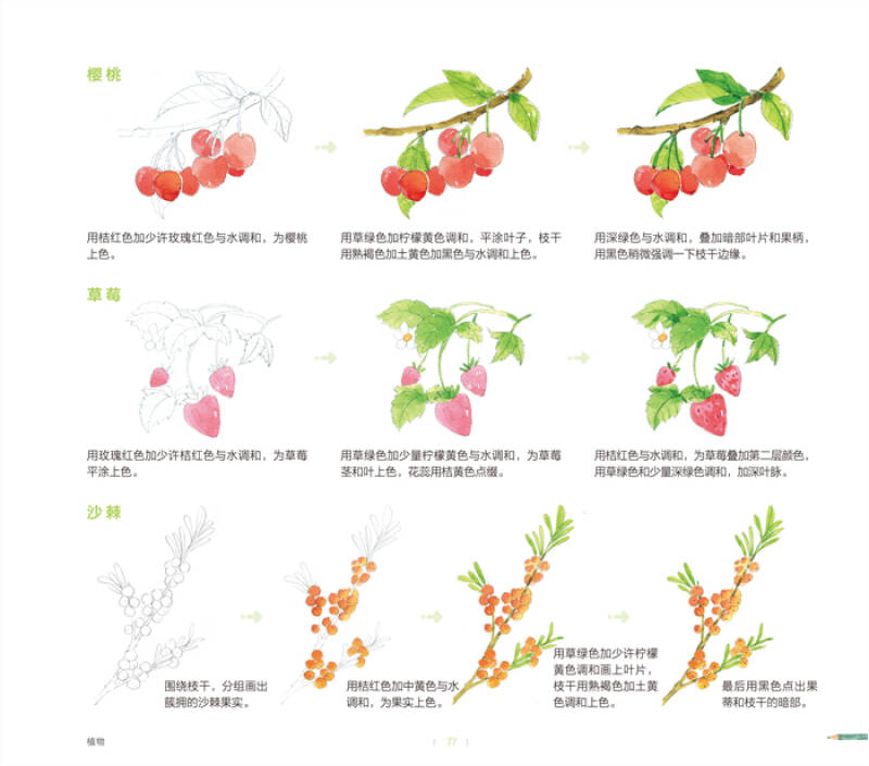 水彩入门必学500例基础篇