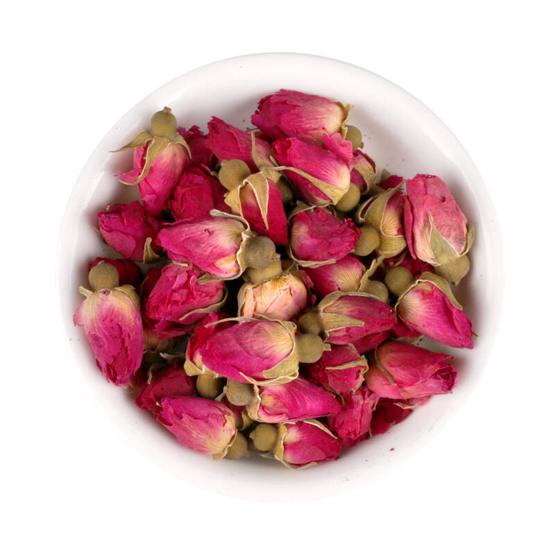 蒂株 金边玫瑰 平阴玫瑰花茶 重瓣红玫瑰花草茶 金边玫瑰40克