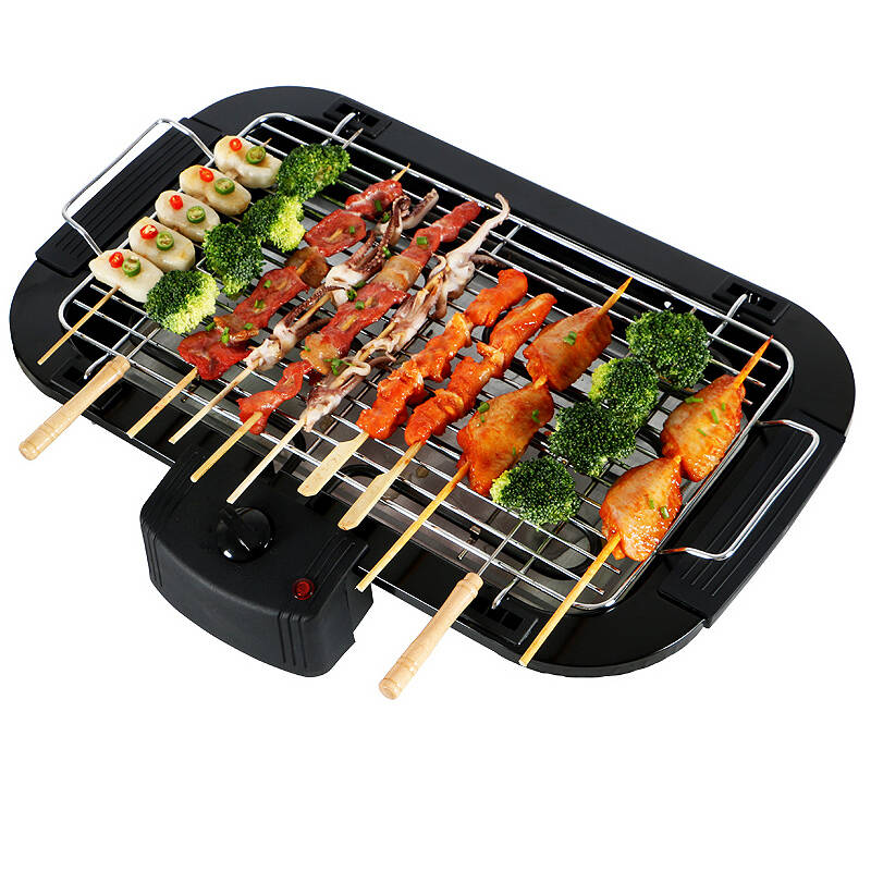 卡卡熊电烧烤炉 烧烤炉 韩式家用电烤盘 烧烤机 3-5人电烤炉 烤串机