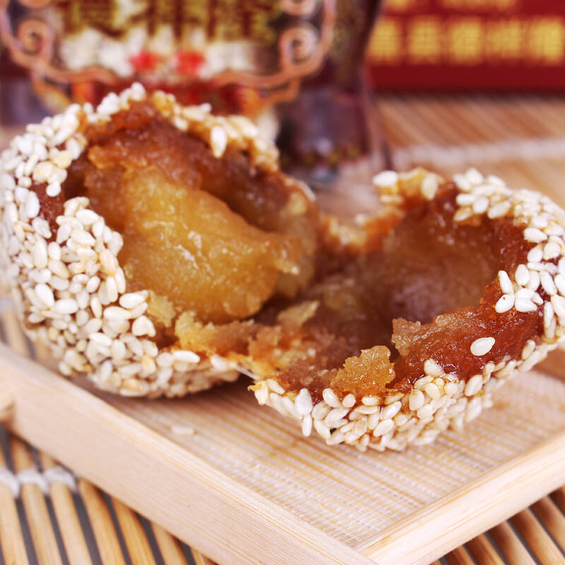 山西特产德祥隆煮饼 闻喜煮饼 多口味零食手工传统糕点 包邮 板栗 黑