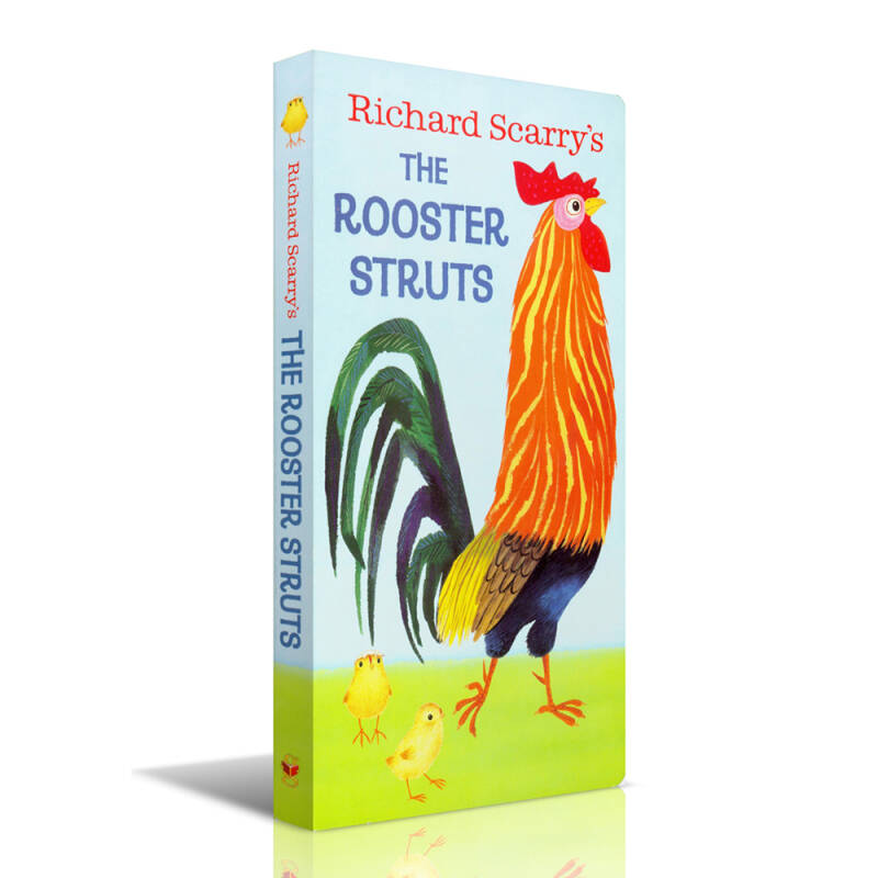 richard scarry"s the rooster struts 斯凯瑞经典纸板