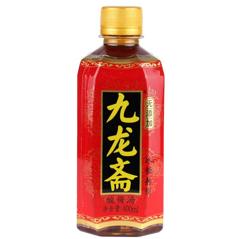 九龙斋 老北京酸梅汤 饮料 400ml x24瓶 超值装