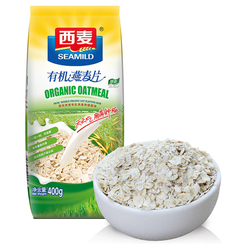 西麦 有机燕麦片400g