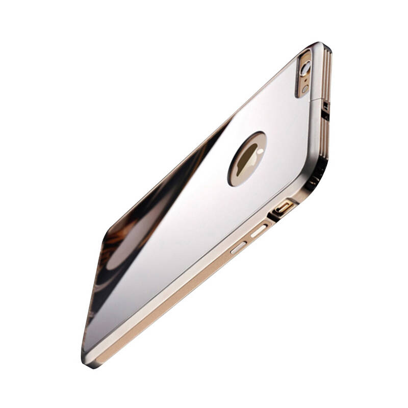 京派iPhone6s手机壳金属边框苹果6镜面后盖适