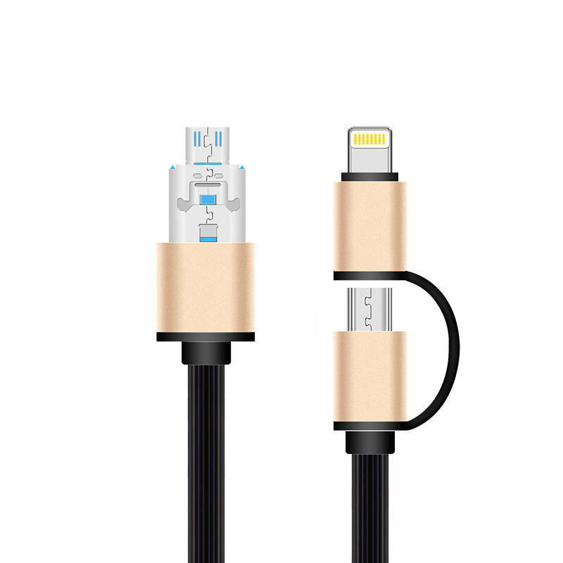 SSBRIGHT 二合一充电数据线OTG借吸电面条