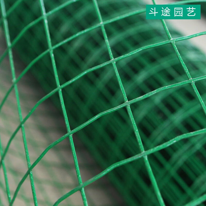 斗途园艺 绿色防护网园艺防护圈 地网 护栏 钢丝绿网铁丝围栏网隔离网