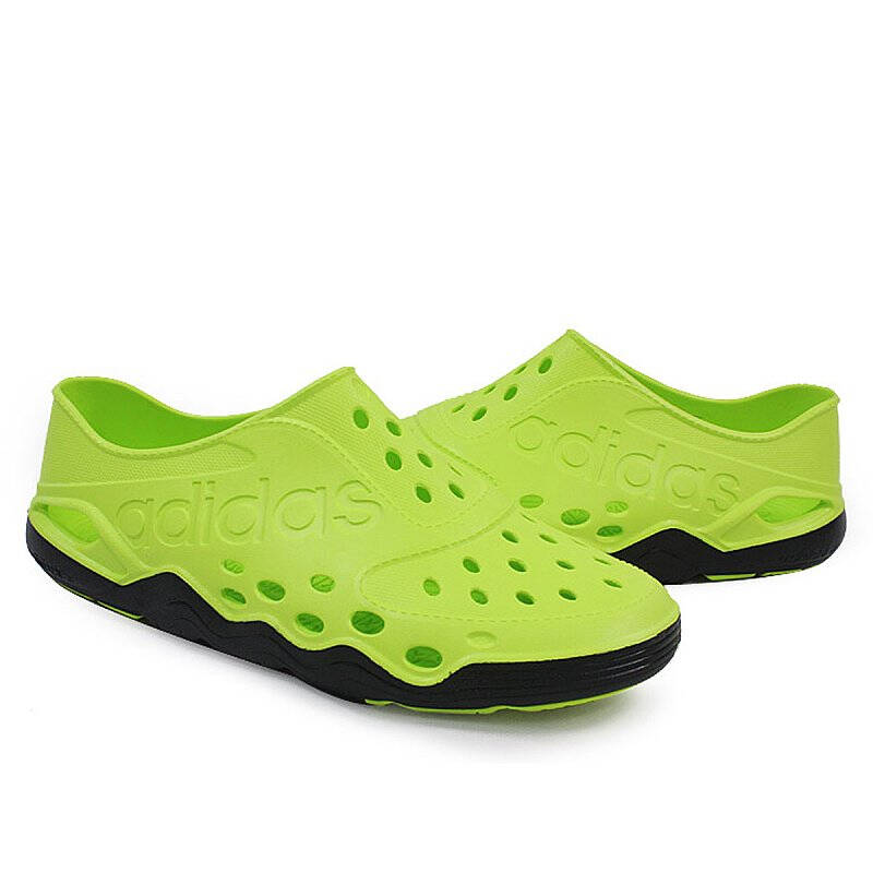 adidasneo男士g52551adidasneo新款洞洞鞋凉鞋绿色39