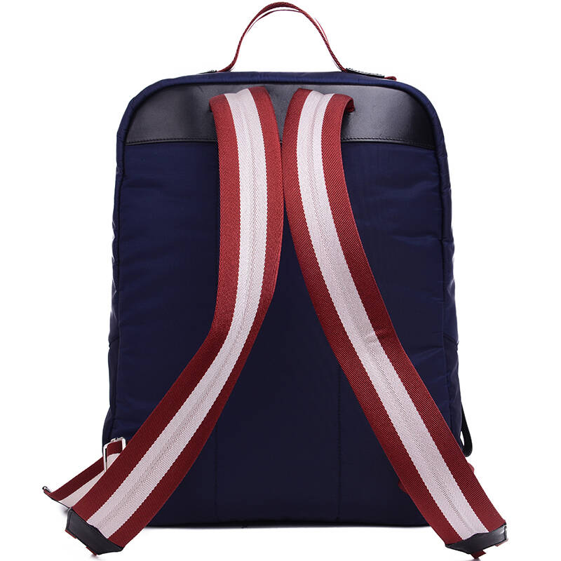 bally 巴利 男士藏蓝色尼龙织物双肩包 trektsp 6199391 800 12