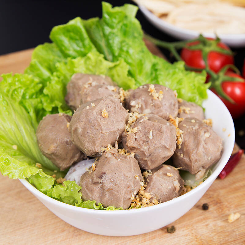 汕头农特产馆 心瓷 万壮潮汕手锤牛肉丸 汕头牛